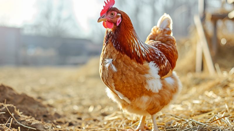Comprendre le comportement des poules : l’étonnante raison de leur posture aplatie