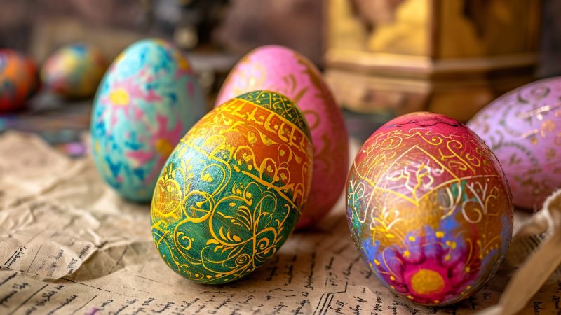 Origine des œufs de pâques: exploration de leur signification historique et culturelle