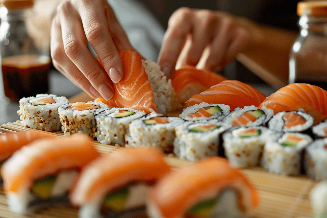 Apprenez facilement à préparer des sushis maison avec notre guide pratique